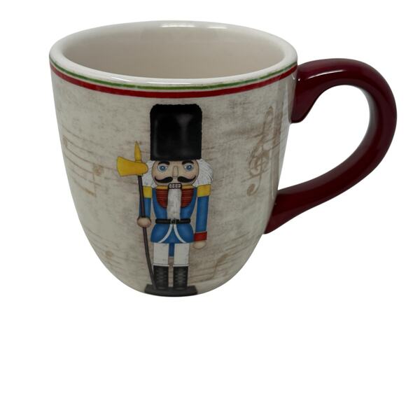 World Market Nutcracker Mugs Set Of 2 Christmas Holiday Kitchen Home Coffee Mugs - Picture 9 of 11